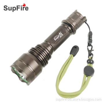 High power tactical flashlight SupFire X5 with LED XML T6 torch
